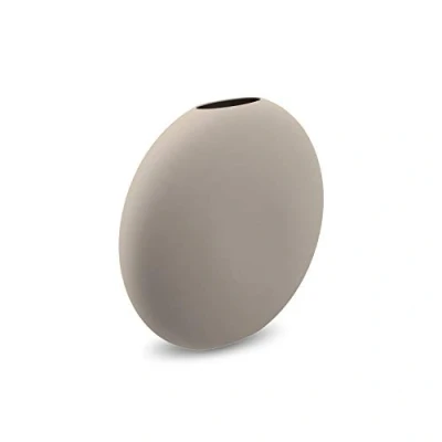 Obrázek Cooee Design Váza pastilka z keramiky v barvě písková ruční výroba, průměr: 20 cm, výška: 19 HI 028 25 SA