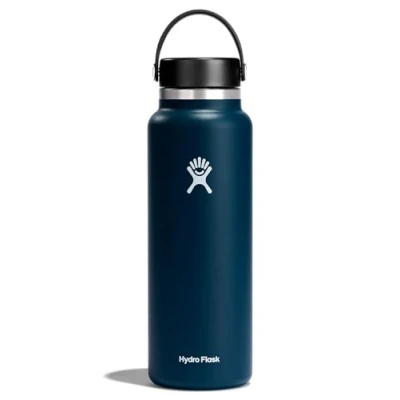 Obrázek HYDRO FLASK láhev na pití 1180 ml (40 oz) izolovaná vodu z ušlechtilé oceli sportovní s ochranou proti vytečení a páskem termoláhev vhodná do myčky nádobí velikost otvoru