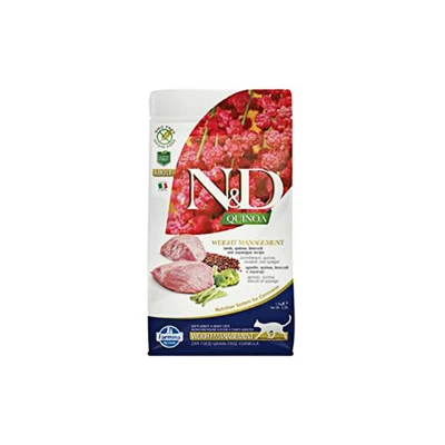 Obrázek N&amp;D Grain Free Quinoa Cat Weight Management Lamb &amp; Broccoli 1,5kg