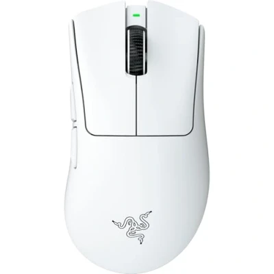 Obrázek Razer DeathAdder V4 Pro ultralehká bezdrátová ergonomická esport myš 57 g lehká 2,4 GHz Hyperspeed Focus 45K Optical Sensor 8K Hz Polling Mouse Switches Gen 4 PC/Mac bílá