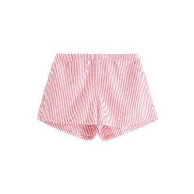 Obrázek Lindex IN Seersucker Šortky, Ženy, Velikost: 34, Dusty pink