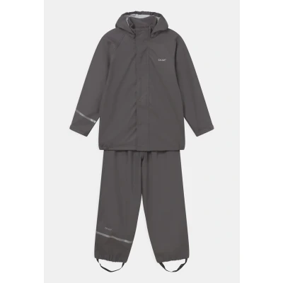Obrázek Celavi Basic Rainwear Solid SET Unisex Vodotěsná bunda pro děti, Velikost: 98, Grey