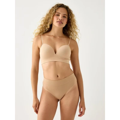 Obrázek Lindex Seamless Pushup podprsenka, Ženy, Velikost: 36/38, Beige