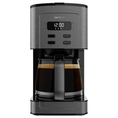 Obrázek Cecotec Tropfkaffeemaschine Coffee 56 Time, 800W, Programmierungsfunktion, Edelstahldesign, LCD, Tropf Stopp Ausguss, Fassungsvermögen von 1,3L,12 Tassen, Automatische Abschaltung, Wasserstandsanzeige
