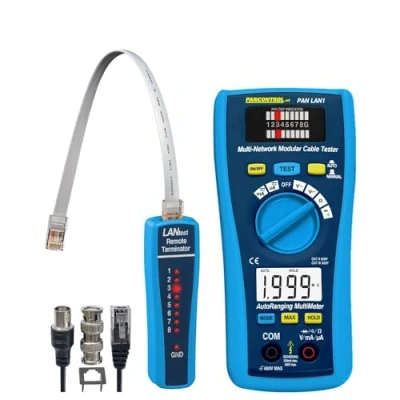 Obrázek Pancontrol PAN LAN1 LAN tester a digitální multimetr 300V CAT III s automatickým výběr oblasti
