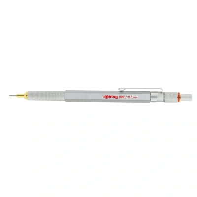 Obrázek rOtring 800 mechanických tužek 0,7 mm Násada ve stříbrné barvě