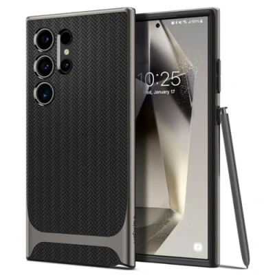 Obrázek Spigen Neo Hybrid pouzdro kompatibilní se Samsung Galaxy S24 Ultra Gunmetal