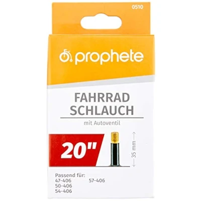 Obrázek Prophete Duše na kolo 20 X 1,75 2,125 (47/57 406), černá, L, jednotná velikost, 0510