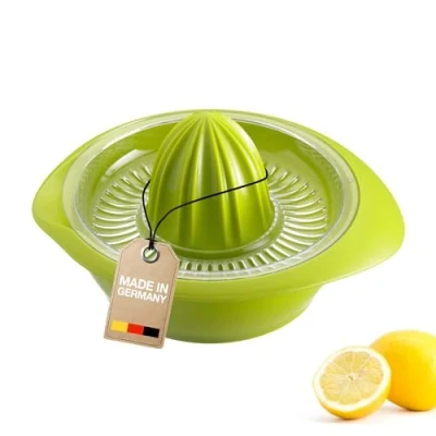 Obrázek Westmark Lis na citróny/citrusy s nádobkou, průměr: 18,7 cm, objem: 350 ml, plast, limetta, jablkově zelená, 3091227A