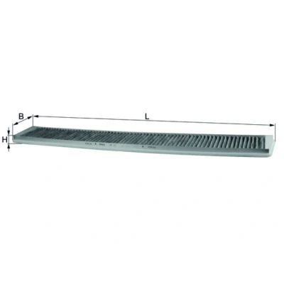 Obrázek Filtr, vnitřní vzduch KNECHT LAK 102