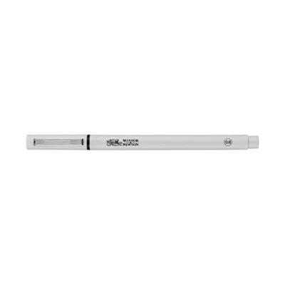 Obrázek Winsor &amp; Newton 7001022 Fineliner, Pigment Liner für exakte Linien und Outlines, hohe Qualität, Pigmenttinte, dokumentenecht, lichtbeständig Linenbreite, 0,8 mm, Schwarz