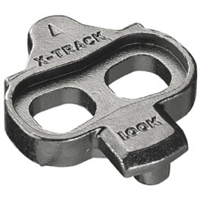 Obrázek LOOK Cycle X Track Cleats Unidirektionaler Ausstieg Ultrakompakt Leichtgewicht Winkelfreiheit 6 für MTB, Schotter oder Stadtfahrten.