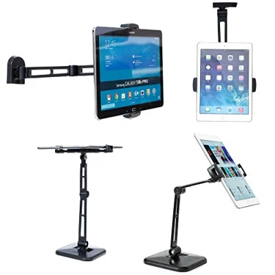 Obrázek InLine 23154A držák na tablet pro montáž stěnu nebo stůl, univerzální 4,7&quot; 12,9&quot;