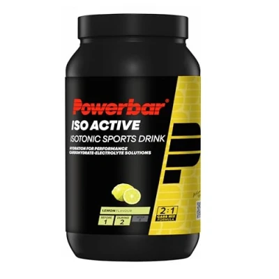 Obrázek Powerbar Isoactive Lemon 1320 g izotonický sportovní nápoj 5 elektrolytů