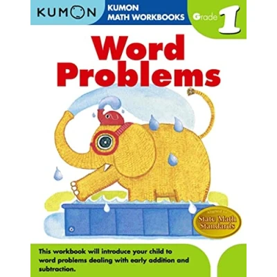 Obrázek Grade 1 Word Problems (Kumon Math Workbooks)