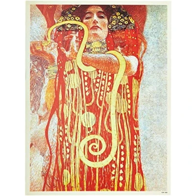 Obrázek onthewall Gustav Klimt Hygieia Art Nouveau plakát umělecký tisk 40 x 30 cm (PDP 008)