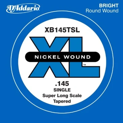 Obrázek D&#039;Addario XB145TSL nikl (velikost: XL) basový jednotlivý struna tapered Super Long Scale 145