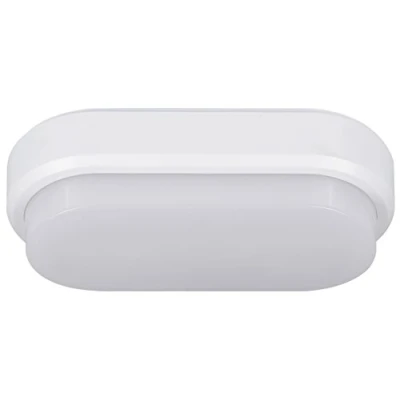 Obrázek Müller Licht LED svítidlo do vlhkých prostor &quot;Ipsum&quot; ideální pro chodby a sklepy montáž na stěnu strop: IP54 oválný tvar plast 8 W bílé