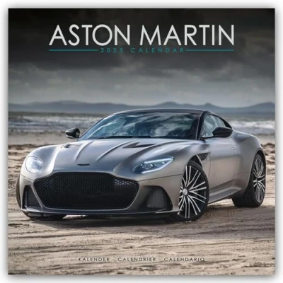 Obrázek Aston Martin 2025 16 Monatskalender: Original Avonside Kalender [Mehrsprachig] [Kalender] (Wall Kalender)