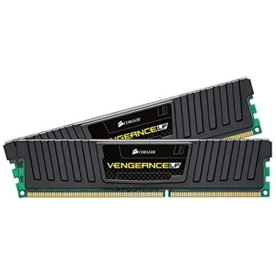 Obrázek Corsair CML16GX3M2A1600C10 Vengeance Low Profile 16GB (2x8GB) DDR3 1600 Mhz CL10 XMP Performance Desktop Memory černá