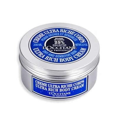 Obrázek L&#039;OCCITANE, Tělový krém Ultra Riche Bambucké máslo, hydratační a ošetřující, 200 ml