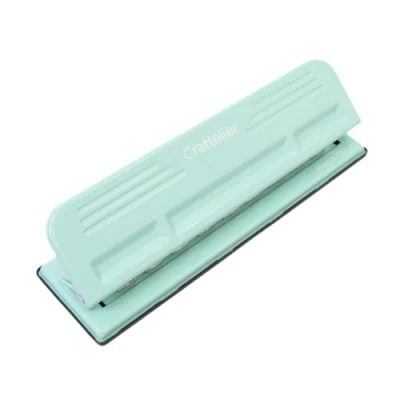 Obrázek Craftelier RingLocher mit 9 Löchern für Scrapbooking, Planners, SammelAlben und Bastelhefte Stanzkapazität 3 x 90 g/m2 Papier Größe ca. 29 5 cm