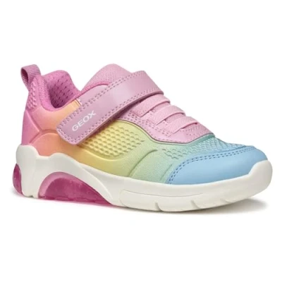 Obrázek Geox Light UP J Fadinlight GIRL Tenisky pro děti, Velikost: 32, Pink/multicolor boty