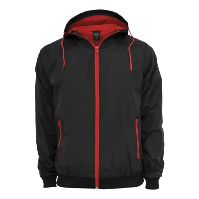 Obrázek Urban Classics Lehká bunda, Muži, Velikost: Medium, Black/red