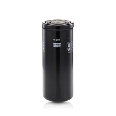 Obrázek MANN FILTER Hydraulický filtr WH 980 pro průmysl, zemědělské a stavební stroje