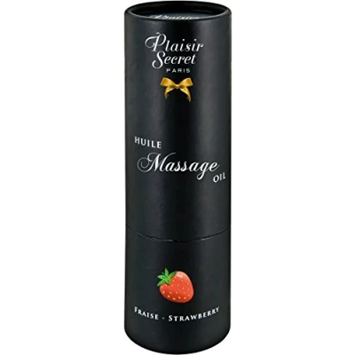 Obrázek Plaisirs Secrets Fremdlabel Massage Oil Strawberry, 59 ml