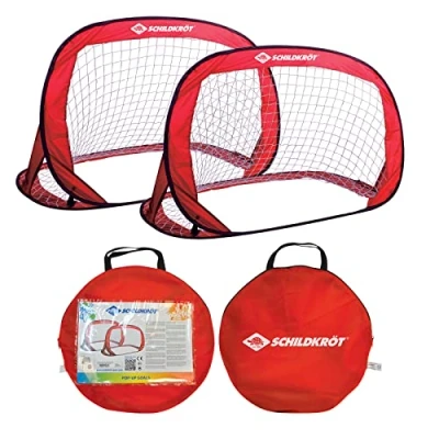 Obrázek Schildkröt Samorozkládací, sada 2 ks vrat, Pop Up Goals, červená, 120 x 80 cm