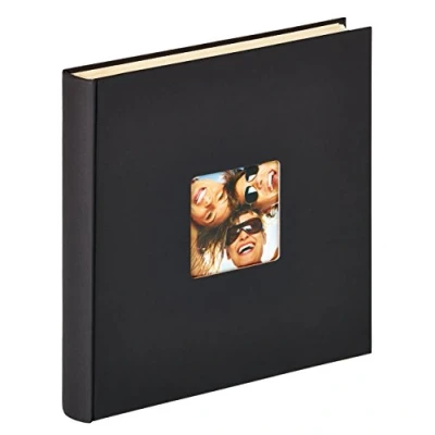 Obrázek walther design Fotoalbum černé 33 x 34 cm samolepicí album s vyraženým krytem, Fun SK 110 B