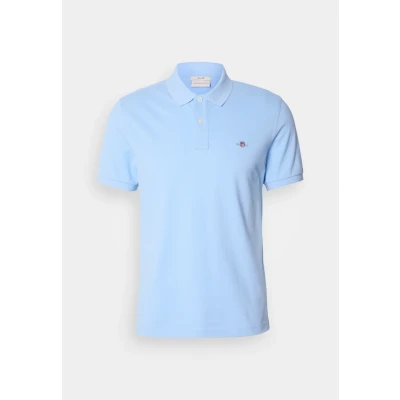 Obrázek GANT SLIM Shield Polotričko, Muži, Velikost: 3XL, Hellblau