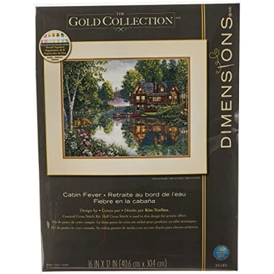 Obrázek Dimensions Balení se vzorem počítání počítání, bavlna, zlato, 1
