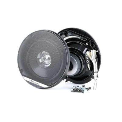 Obrázek Pioneer Sada dvojitých membránových reproduktorů TS G1310F 13 cm se 2 reproduktory (každý 230 W max., 35 sinus), silný zvuk, vysoká účinnost, 44,3 mm montážní hloubka, 121 vestavný otvor, s