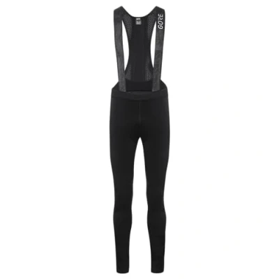 Obrázek GORE WEAR Pánské termo cyklistické kalhoty s polstrovaným sedákem, C5, XL, černé