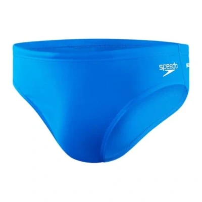 Obrázek Speedo Men&#039;s Essential Eco Endurance+ 7cm Swimming Briefs Chlorine Resistant Recycled Fabric Swim Fitness Training Holiday Speedos, Bondi Blue, 34