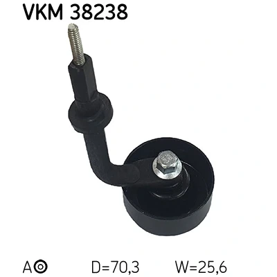Obrázek SKF VKM 38238 Spannrollen sada pro Kromě Pud