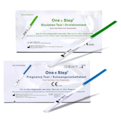 Obrázek One+Step Kombinovaný balíček 50 ovulačních testů a 20 těhotenských test plodnosti pro ženy ovulační na ovulaci