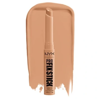 Obrázek NYX Professional Makeup Korekční korektor, zakryje kruhy pod očima, nečistoty, tmavé skvrny a zbarvení, s hyaluronem, výdrž 12 hodin, veganská receptura, Pro Fix Stick, neutrální Tan