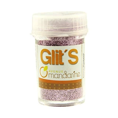 Obrázek Avenue Mandarine 42507MD Glitter Glit&#039;s Flakon (14 g, s praktickým nástavcem pro snadnou manipulaci, ideální děti), 1 kus růže