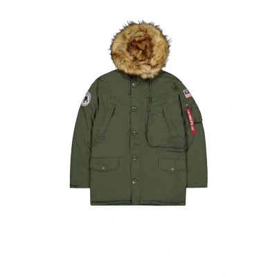 Obrázek Alpha Industries Polar Parka, Muži, Velikost: Small, Dark green