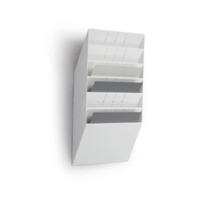 Obrázek Durable Sada dávkovačů na prospekty formát šířku Flexiboxx 6 A4, 1 sada, bílá, 1709785010
