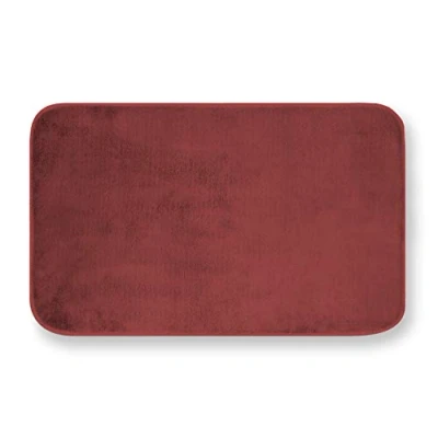 Obrázek GEMITEX Merlino 50 x 80 Teppich, Ultrasorbent, Polyester, Burgunderrot