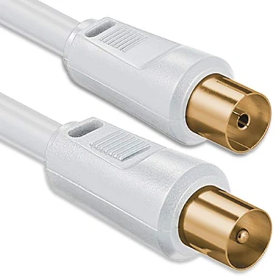 Obrázek 1aTTack.de anténní kabel s koaxiálním F konektorem, typ konektor spojka, jednoduchým, dvojnásobným, trojnásobným nebo čtyřnásobným stíněním, 75 db, 85 100 110 120 125 db