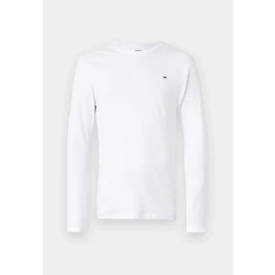 Obrázek Tommy Jeans Original SLIM FIT Top s dlouhým rukávem, Muži, Velikost: XS, Classic white