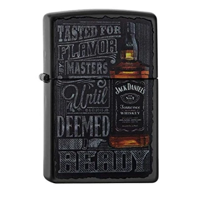 Obrázek Zippo 60002093 PL Jack Daniels zapalovač, mosaz, vzhled ušlechtilé oceli, 1 x 3,5 5,5 cm