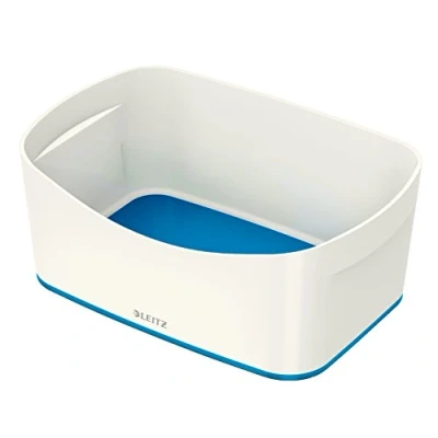 Obrázek Leitz MyBox, úložná schránka, neprůhledná, bílá/modrá metalíza, plast, 52574036