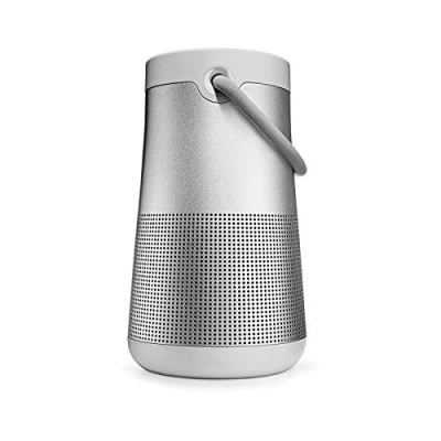 Obrázek Bose Bluetooth reproduktor SoundLink Revolve+ (řada II) přenosný, vodoodpudivý bezdrátový s dlouhou výdrží baterie, stříbrný