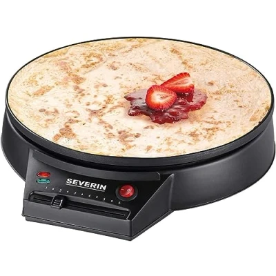 Obrázek Palačinkovač Severin CM 2198 Crêpes Maker (1000 wattů), černý
